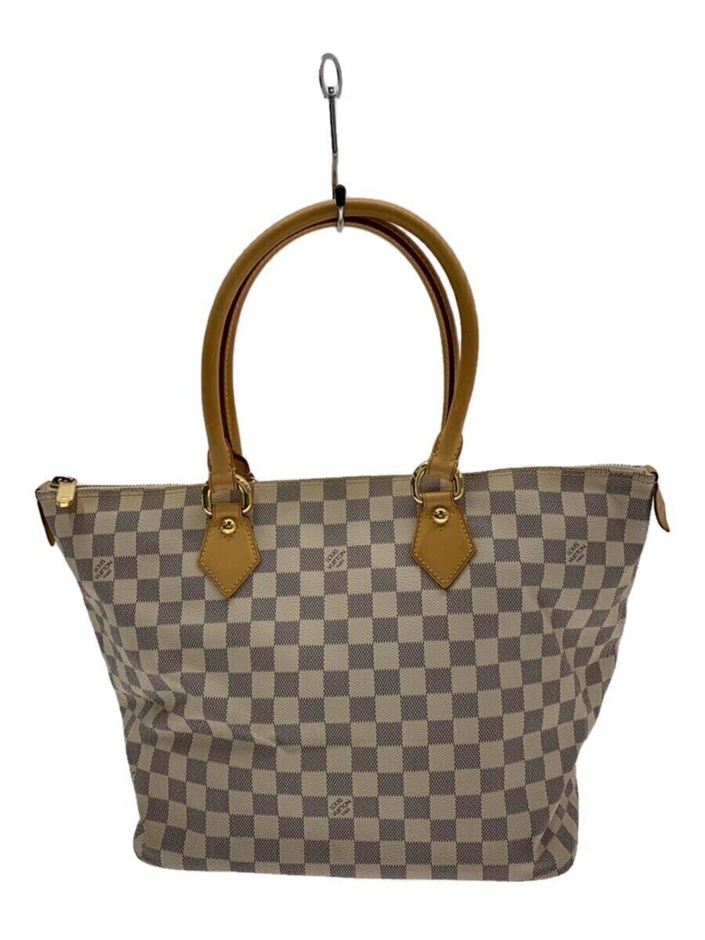 LOUIS VUITTON Saleya Damier Azur White Check